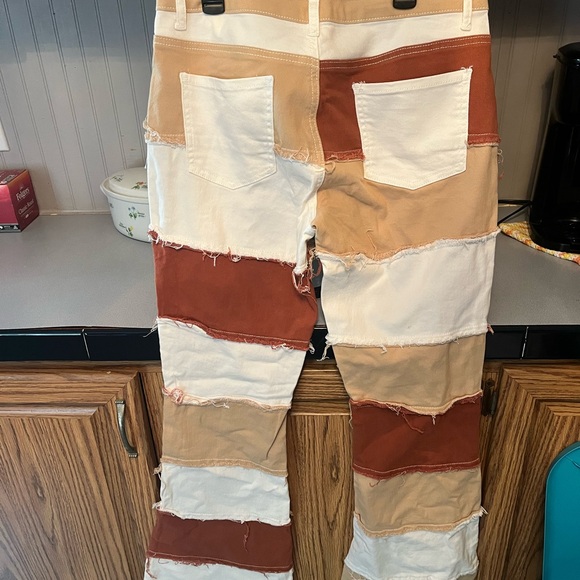 Patchwork Multicolor Jeans - Picture 4 of 4